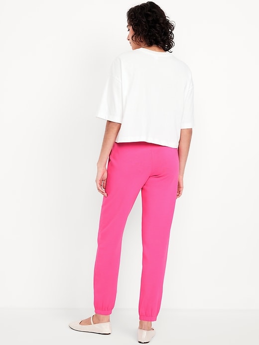 Image number 2 showing, High-Waisted SoComfy Jogger Sweatpants