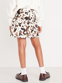 Image number 2 showing, Faux-Suede Button-Front Skirt for Girls
