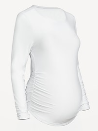Image number 2 showing, Maternity CloudMotion Base Layer Top