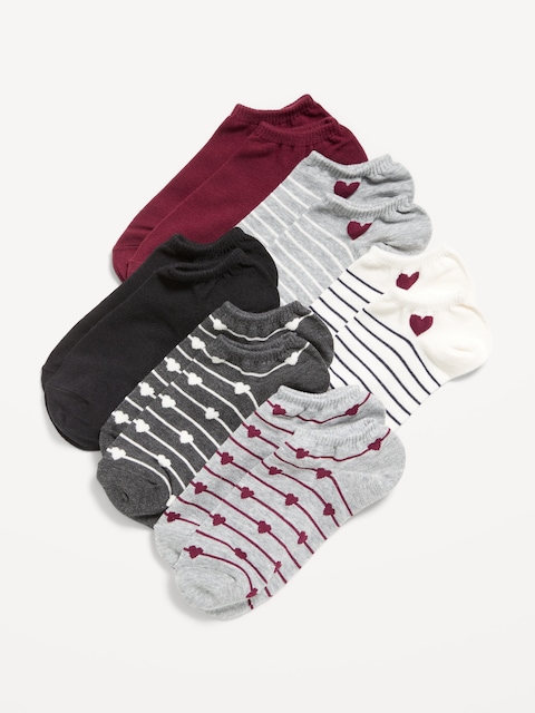 Socquettes pour femme (paquet de 6 paires) - Bleu