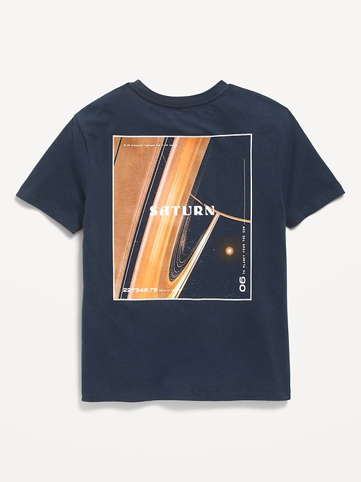 Voir une image plus grande du produit 2 de 2. T-shirt à manches courtes à imprimé pour garçon