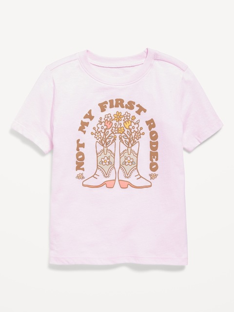 Short-Sleeve Unisex Graphic T-Shirt for Toddler