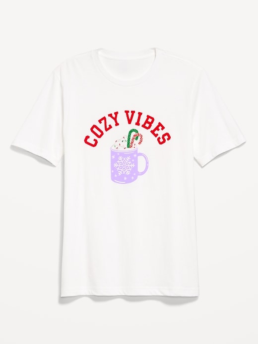 L'image numéro 1 présente T-shirt à imprimé des Fêtes pour homme