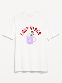 L'image numéro 1 présente T-shirt à imprimé des Fêtes pour homme