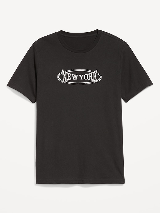 Image number 1 showing, Graphic Crew-Neck T-Shirt