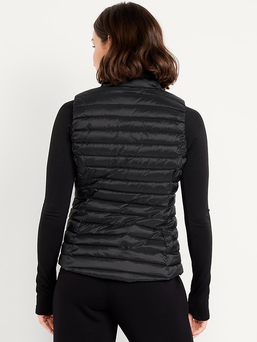 L'image numéro 5 présente Gilet rembourré hydrorésistant repliable
