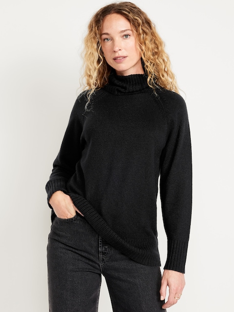 SoSoft Turtleneck Sweater - Black Jack