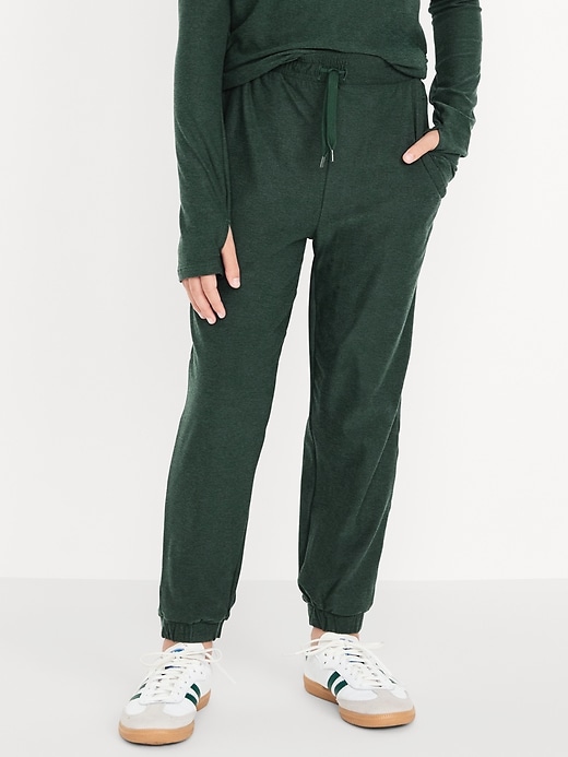 Image number 3 showing, CloudMotion High-Waisted Jogger Sweatpants for Girls