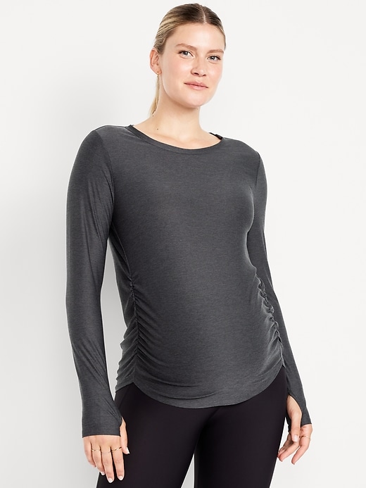 Image number 1 showing, Maternity CloudMotion Base Layer Top