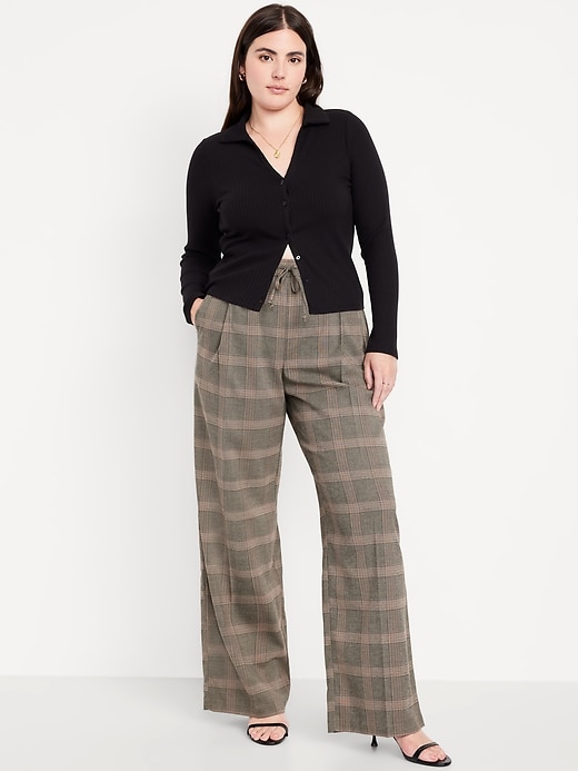 Image number 6 showing, High-Waisted Bille Wide-Leg Trouser