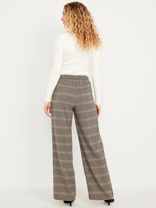 Image number 3 showing, High-Waisted Bille Wide-Leg Trouser