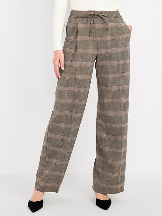 Image number 2 showing, High-Waisted Bille Wide-Leg Trouser