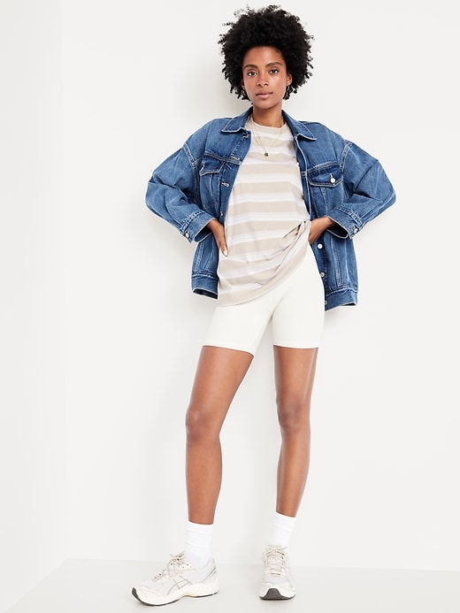 Image number 3 showing, Oversized Striped T-Shirt
