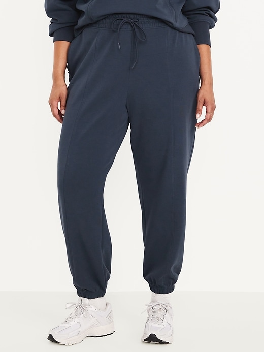 Image number 6 showing, High-Waisted Dynamic Fleece Sweatpants