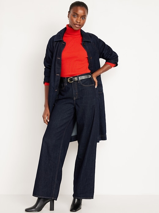 Image number 3 showing, SoSoft Lite Rib Turtleneck Sweater