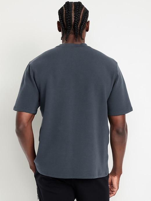Image number 2 showing, Oversized Tech Waffle T-Shirt