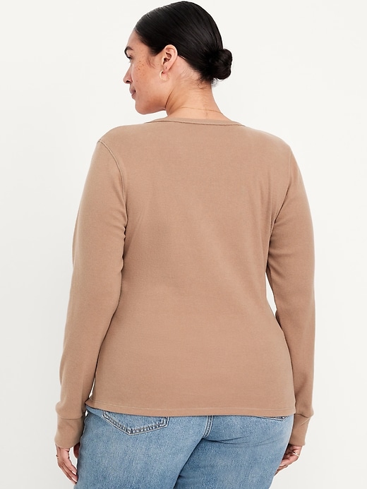 Image number 7 showing, Cozy Snug Crew-Neck Henley