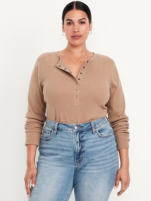 Image number 6 showing, Cozy Snug Crew-Neck Henley