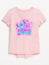 Image number 1 showing, Disney© Lilo & Stitch Graphic T-Shirt for Girls