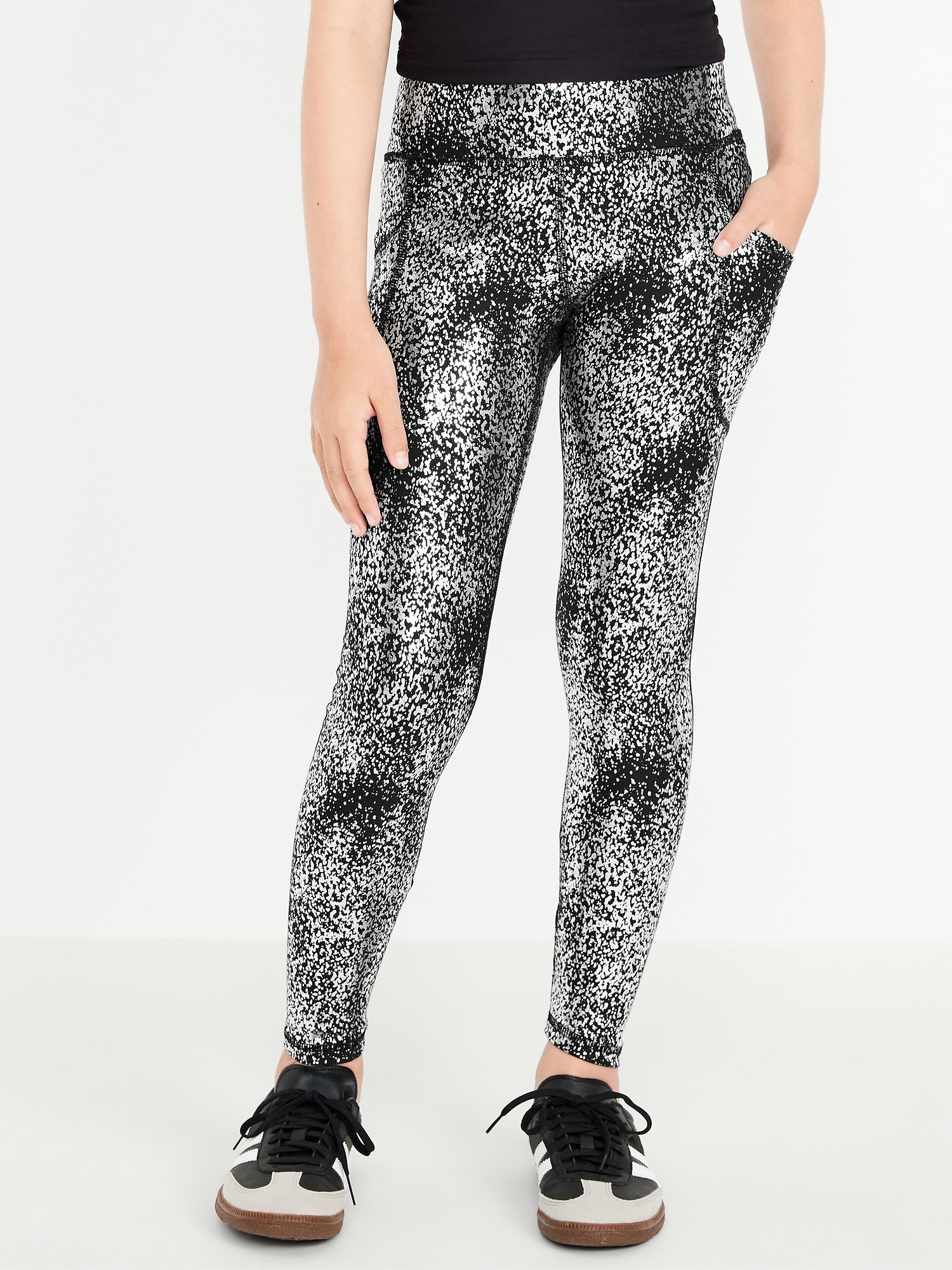 High-Waisted PowerSoft Leggings for Girls