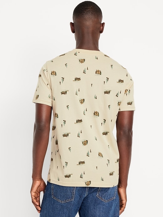 L'image numéro 2 présente T-shirt ras du cou