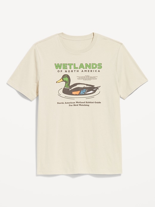 Image number 1 showing, Graphic Crew-Neck T-Shirt