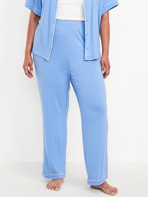 Image number 7 showing, Sunday Sleep Knit Jersey Pant