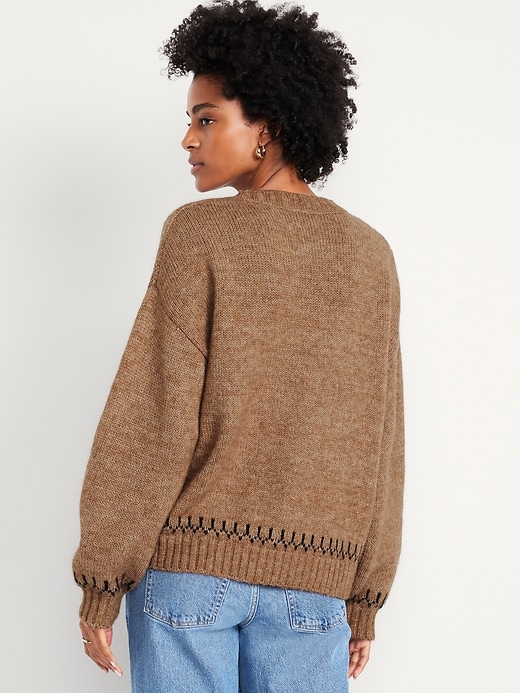 Image number 2 showing, Wool-Blend Cardigan Sweater