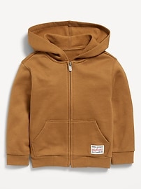 Image number 1 showing, Oversized Full Zip Hoodie for Toddler Boys