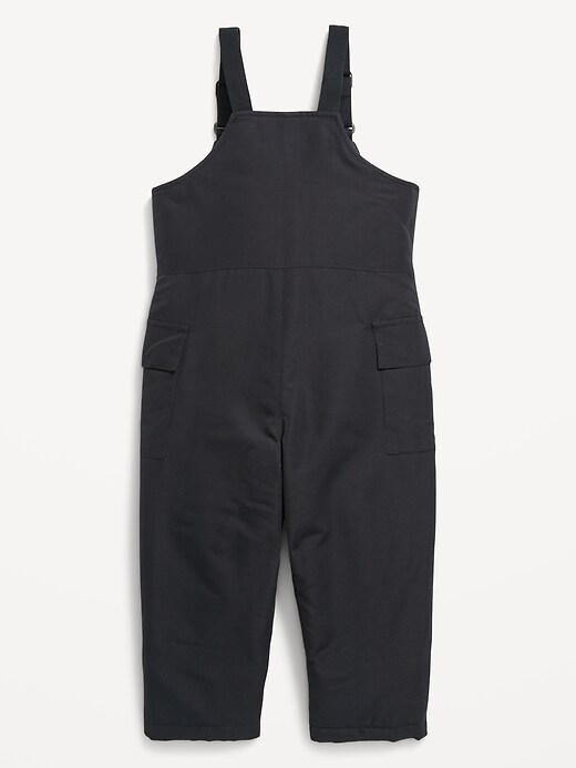 Image number 2 showing, Water-Resistant Snow-Bib Overalls for Toddler Boys