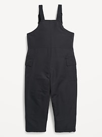 Image number 2 showing, Water-Resistant Snow-Bib Overalls for Toddler Boys
