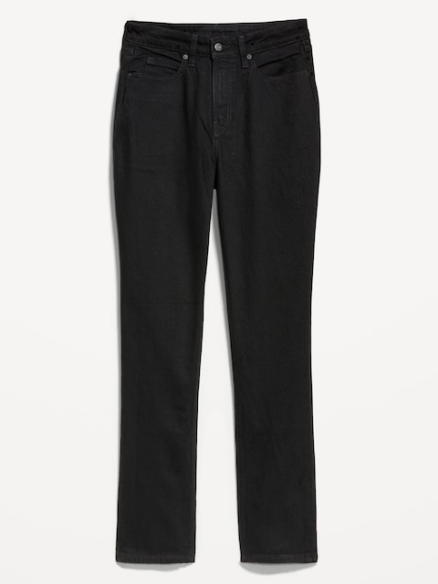 Curvy Extra High-Waisted Straight Jeans