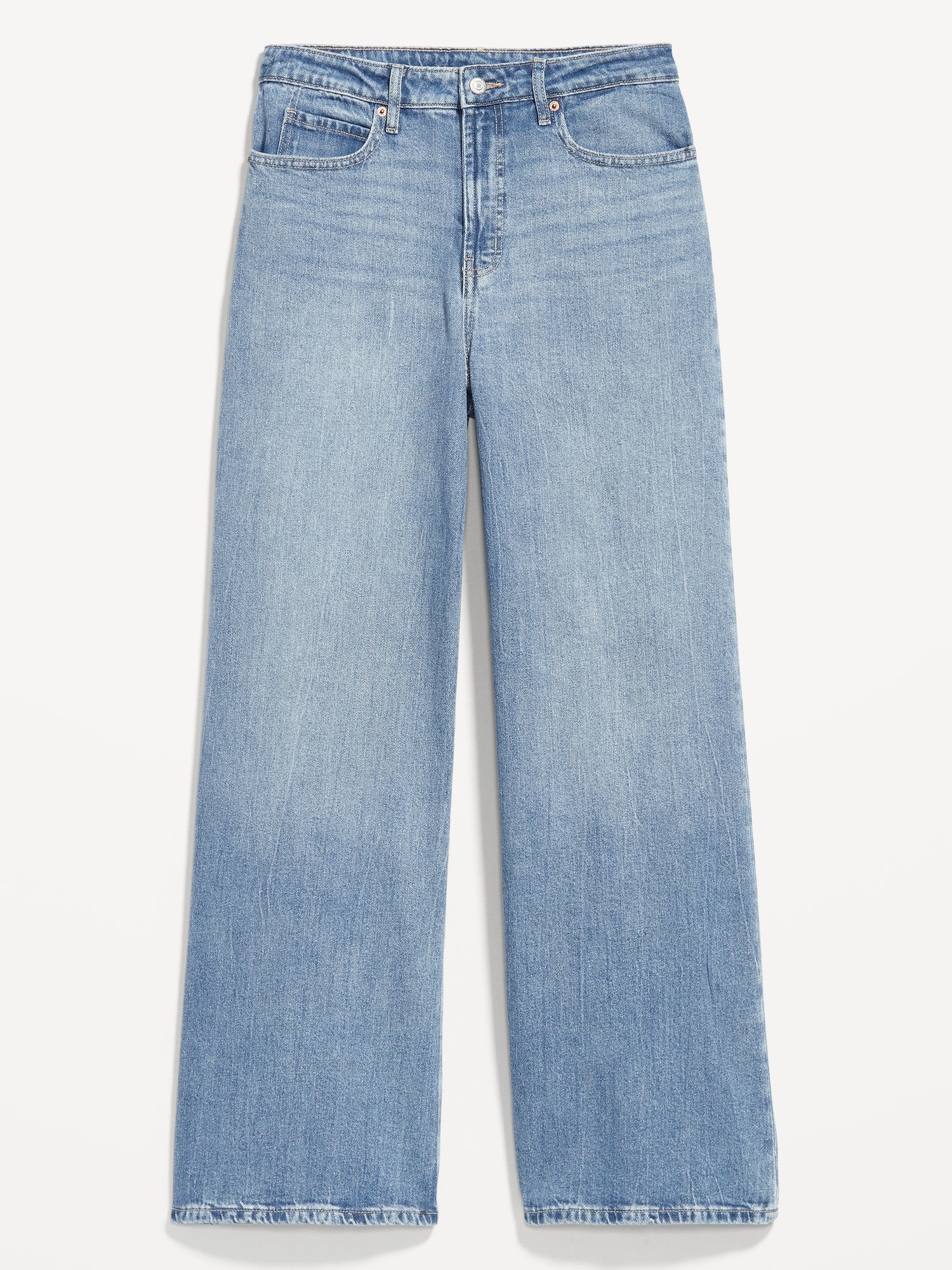 Extra High-Waisted Super Wide-Leg Jeans