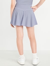 Image number 2 showing, High-Waisted PowerSoft Ribbed Skort for Girls