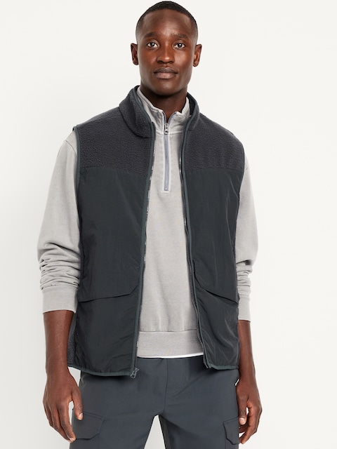Performance Zip Utility Vest - Gravel