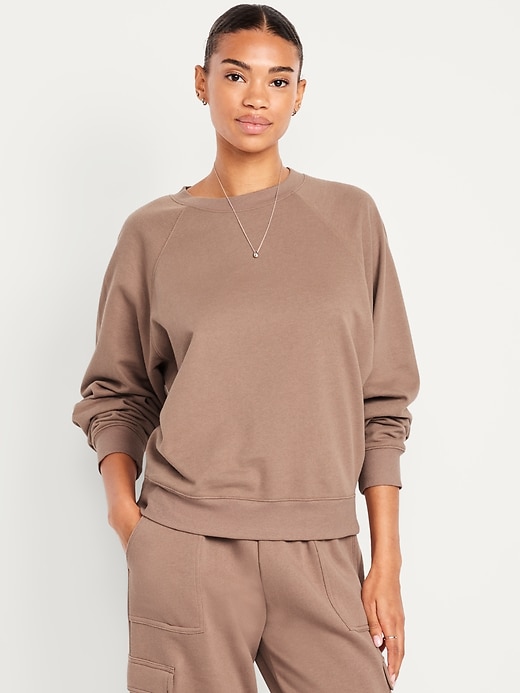 Image number 1 showing, SoComfy Oversized Raglan Sweatshirt