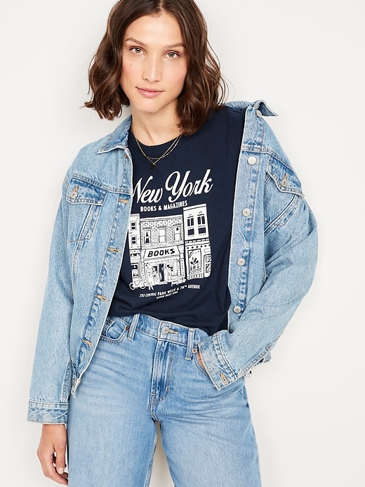Image number 3 showing, EveryWear Crew-Neck Graphic T-Shirt