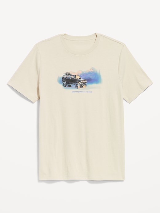 Image number 1 showing, Graphic Crew-Neck T-Shirt