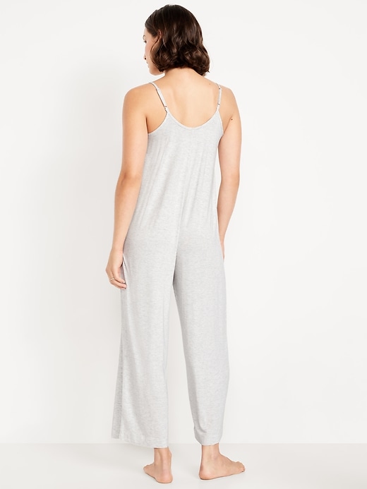 Image number 2 showing, Knit Jersey Pajama Jumpsuit