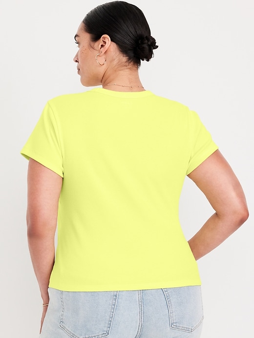 Image number 7 showing, Snug Crop T-Shirt