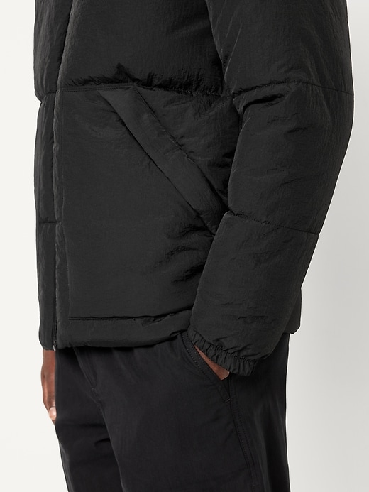 Image number 5 showing, Water-Resistant Hooded Puffer Jacket