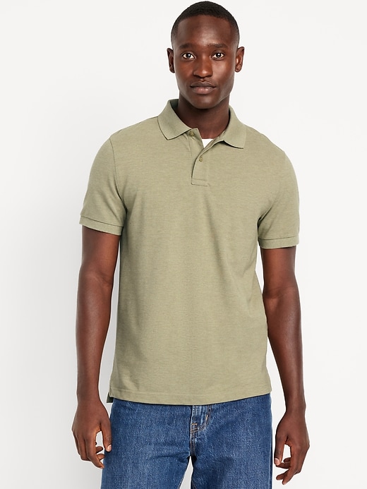 L'image numéro 1 présente Polo en piqué d’uniforme pour Homme
