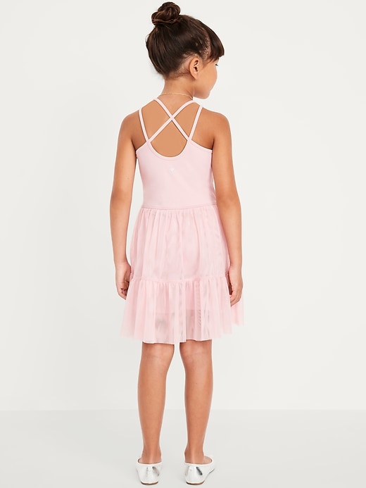 View large product image 2 of 5. PowerSoft Sleeveless Tutu Athletic Dress for Girls