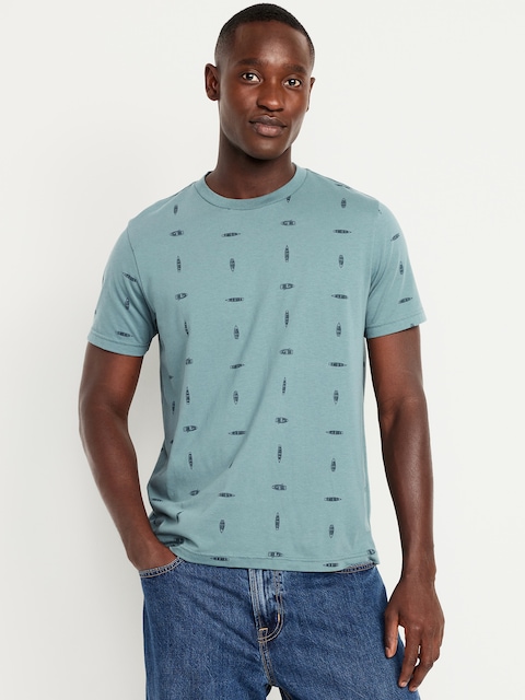 Crew-Neck T-Shirt - Boats