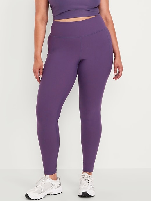 Image number 6 showing, High-Waisted PowerSoft Full-Length Pocket Leggings
