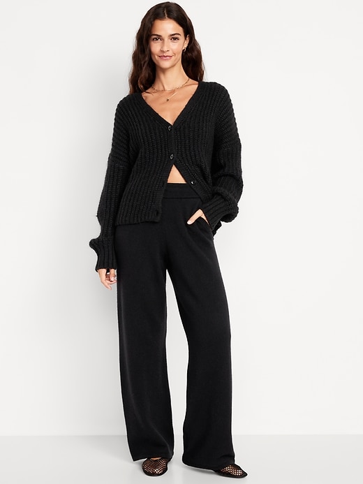 Image number 1 showing, High-Waisted SoSoft Sweater Pants