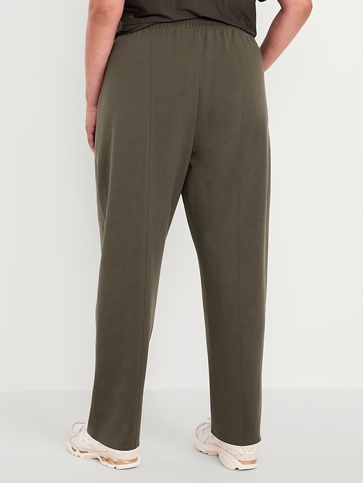 Image number 7 showing, High-Waisted Dynamic Fleece Barrel Pants