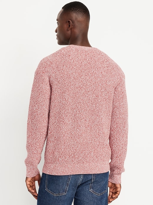 Image number 2 showing, Crew-Neck Shaker-Stitch Sweater