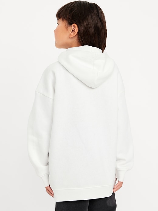 Image number 2 showing, Olivia Rodrigo™ Oversized Graphic Tunic Pullover Hoodie for Girls