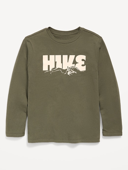 Image number 1 showing, Long-Sleeve Graphic T-Shirt for Boys
